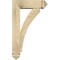 Ekena Millwork Thorton Arts and Crafts Rough Sawn Bracket w/ Offset Brace, Douglas Fir, 6"W x 18"D x 30"H BKT0604X18X30THR03RDF - alternate 4